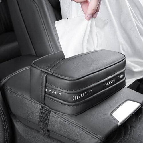 Suitable Modified Decorative Car Tissue Box Hanging Type Fifth Generation Brand New Hanging Box Auto Parts For Rav4 2020