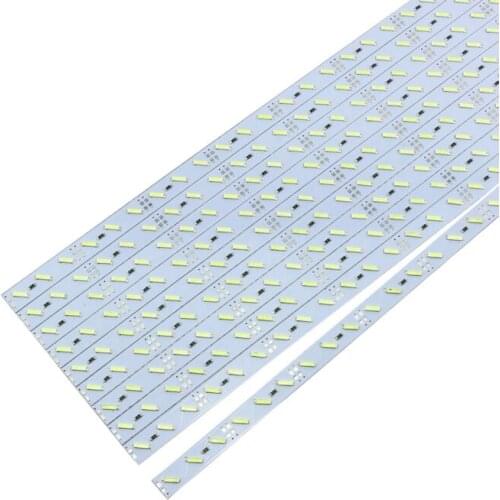 [Seven Neon]free shipping 10/50PCS super bright LED rigid bar lights 50CM 7020 SMD DC12V/DC24V 36leds white/cool white light