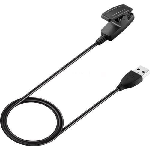 Replacement USB Charging Cable Data Charger Clip for Garmin Vivomove HR/Forerunner 735XT/235/230/630/35 Smart Watch