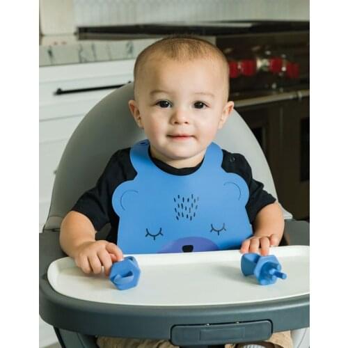 Tiny Twinkle Silicone Bibs For Babies