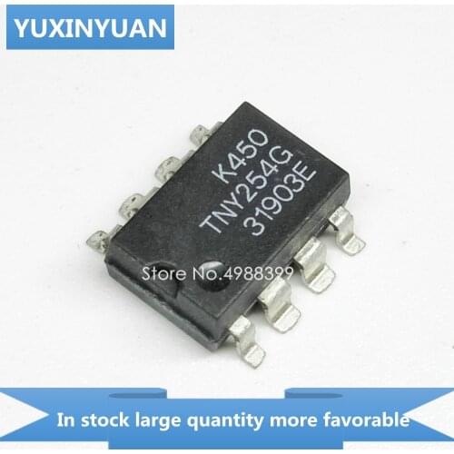 10PCS/LOT TNY254G TNY254 TNY 254G SOP8 in stock