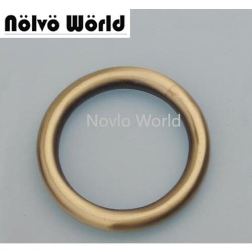 10pcs outside 5cm,inner 38mm solid cast High quality Round Rings for pets bags strap crafted