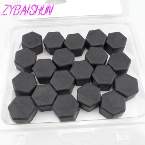 20x Universal 19mm Silicone Hexagonal Wheels Bolt Nut Cover for Ford Focus Fusion Escort Kuga Ecosport Fiesta Falcon EDGE