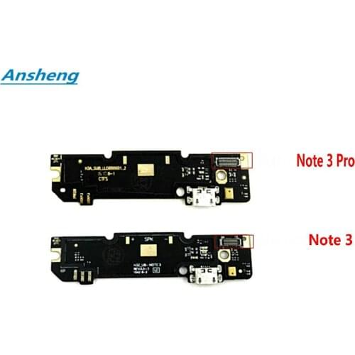 Ansheng Micro Dock Connector Board USB Charging Port Flex Cable for Xiaomi Redmi Note 3 Redmi Note 3 Pro Cell Phone