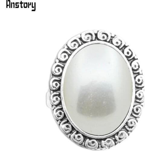 Anstory Women's Silver Rings