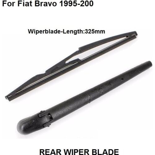 FREE SHIPPING FOR FIAT BRAVO REAR WIPER BLADE AND ARM SET BRAND NEW 1995-2001