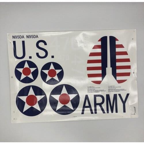 Sticker Part for Unique PT17 Airplane Toy