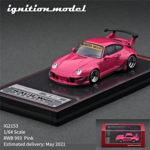 IG 1:64 RWB 993 Pink DieCast Model Car