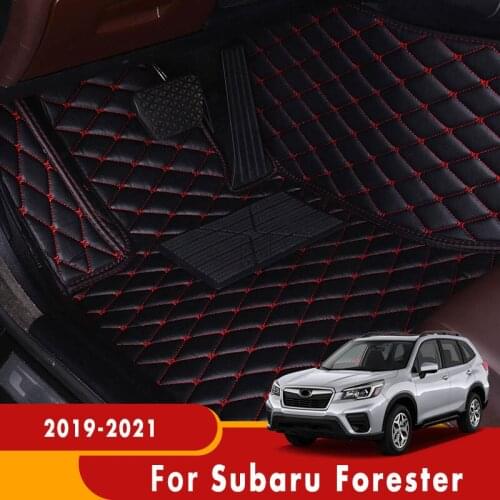 For Subaru Forester 2019 2020 2021 Car Floor Mats Auto Interiors Covers Carpets Custom Accessories Dash Rugs Parts Styling