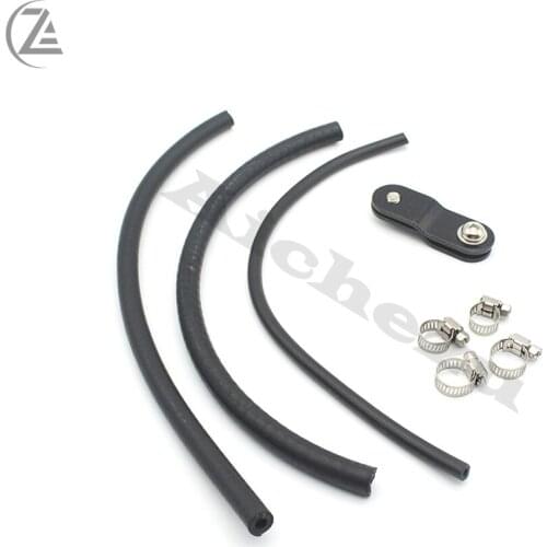 ACZ Oil Fuel Tank lift Riser Kit + Hose Pipe for Harley Sportster XL 883 1200 48 72 Iron Roadster XL1200X XL883L XL883N XL1200L