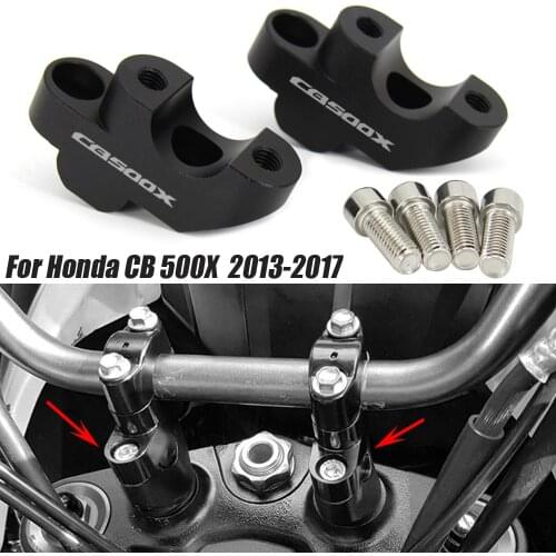 New Handlebar Riser For Honda CB 500X CB500X CB500 X 2013 2014 2015 2016 2017 Motorcycle Riser Lifting Handlebar Clamp