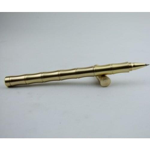 5Pcs / Lot Handmade brass pen signature pen writing pen
