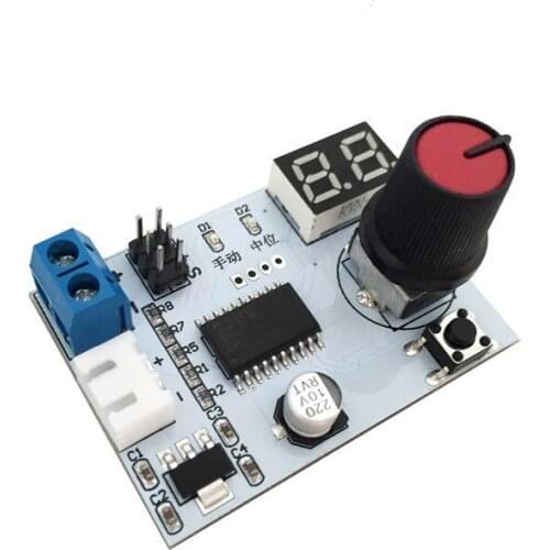 Servo Tester Voltage synchronization display Knob to control the servos to rotate synchronously