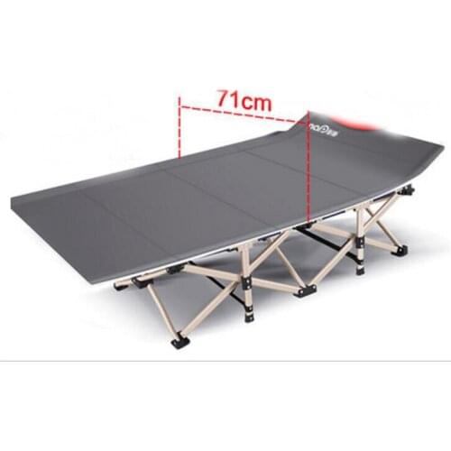 71*190cm width Foldable Chaise Lounge Portable folding bed