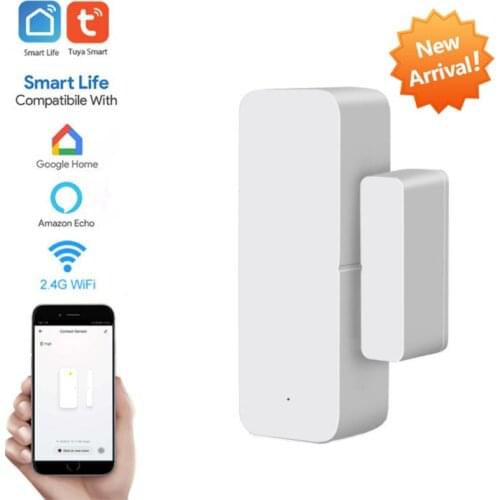 Tuya Smart WiFi Door Sensor Door Open / Closed Detectors WiFi App Notification Alert security alarm support Alexa Google Home