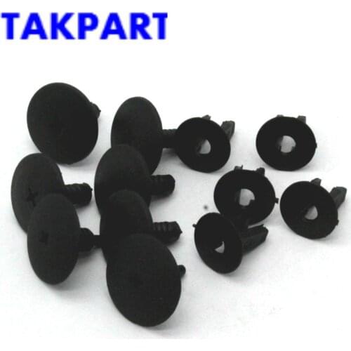 TAKPART Auto Clip For VW Golf MK3 VR6 GTI Cowl Scuttle Trim Clip Water Rain Tray Deflector Panel 1H0819055B01C