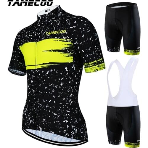 Tamecoo Cycling Sets Summer Bike uniform Cycling Jersey Set Road Bicycle Jerseys Quick-dry Cycling Clothing MTB Bicycle Wear