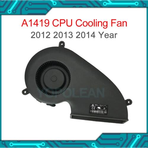 Laptop cooling fan 610-0145 BSB1012HE-HM00 For Apple iMac 27" A1419 CPU Fan Late 2012 2013 2014 12V