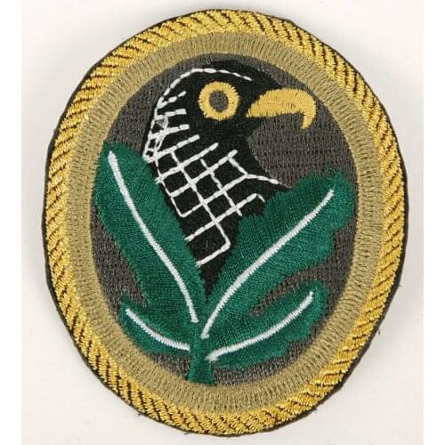 WWII WW2 GERMAN SNIPER INFANTRY BIRDHEAD ARMBAND PATCH