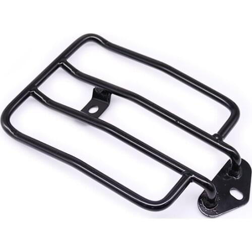 Motorcycle Rear Plated Luggage Rack Support Shelf Solo Seat Fits For Harley Sportster XL883 XL1200 XL 883 883N XL 1200 2004-2015