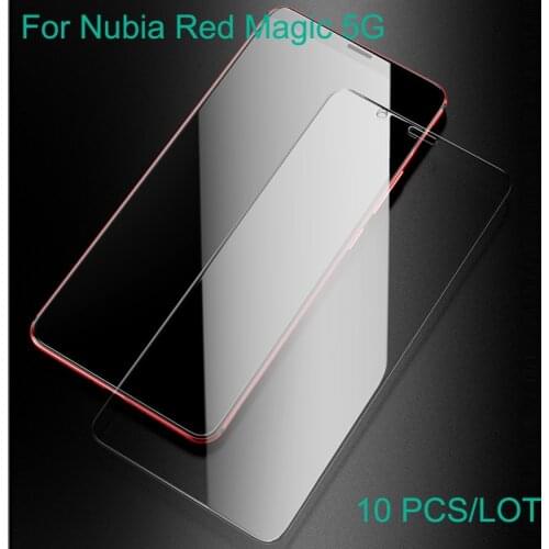 10PCS For Nubia Red magic 5g Glass Tempered Cover Tempered Glass Film Red magic 5g Protection Screen Protector Protective Film