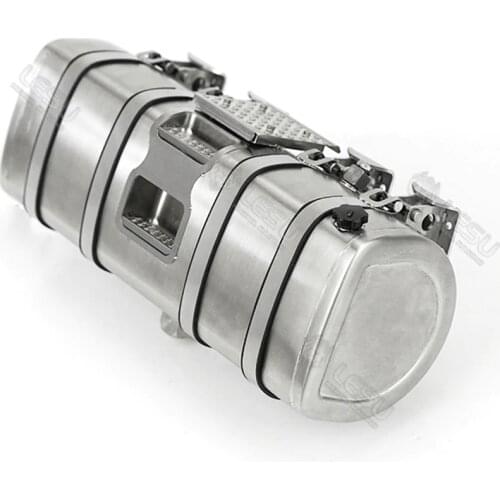 1/14 Rc Truck Volvo-FH16 Simulation Semicircular Fuel Tank with Pedal For Tamiya Tractor 6x4 56360 Model Car