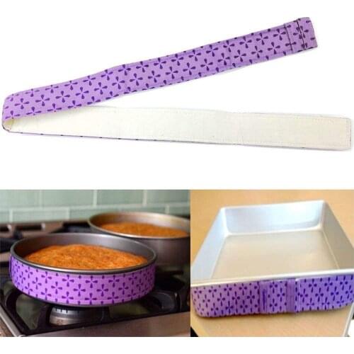 1Pcs Bake Even Strip Cake Pan Dampen Strips Super Absorbent Thick Cotton Cake Strips For Baking Tools Kitchen Accessories Strips