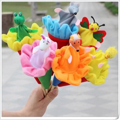 1piece)Telescopic Stick Doll Rabbit Frog Mouse Bee Cartoon Model Animal Puppets Toy Clown Pop Up Puppet Kids Practical Jokes Toy