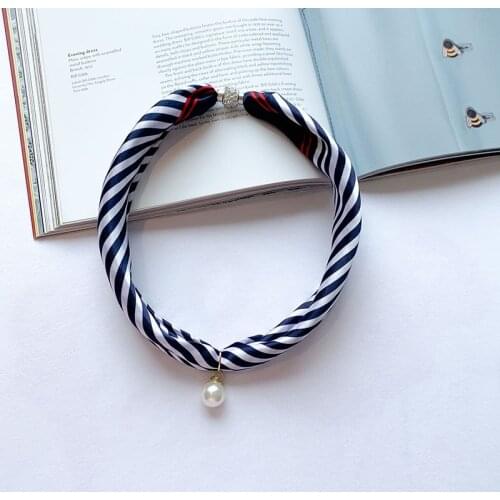 2021 Floral Print Long silk Female Decoration Pointed Korea Decorative Small Scarf Tied Bag Scarf Hair Band Wild Green