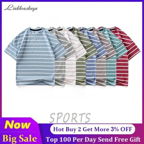 Children T-shirt For Boys New Cartoon Stripe Print Girls T Shirt Leisure Girl Harajuku Boy T shirt Kids Tops Vogue For 2Y-12Y