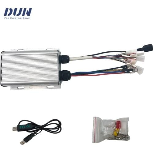 Sabvoton SVMC7245 72V Easy to Install 1kw 45A Small Programmable Sine Wave Dc Controller for E-Bike QS Hub motor