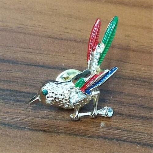 Fashion Enamel Pin Bird Brooch Jewelry Unisex Animal Brooch Women and Men Gifts Cute Kids Badges On A Backpack Wholesale Price