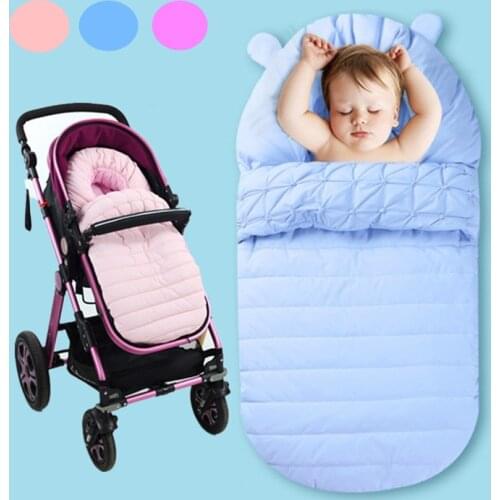 Fashion Design Newborn SleepSacks Top Quality Winter Infants Windproof Warm Sleeping Bag Baby Footmuff For Stroller 80*45cm F099