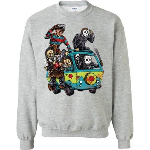 Mens Sweatshirts Camp Crystal Lake Massacre Machine jersey youth sportwear Horror Halloween Killer Jason Voorhees men pullover