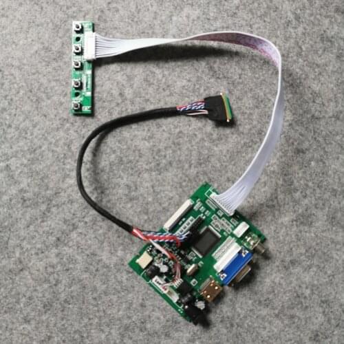 Laptops controller drive board WLED 1600*900 Kit VGA+AV For LP133WD1/LP133WD2/LP140WD1/LP140WD2/LP156WD1 screen 40-Pin LVDS