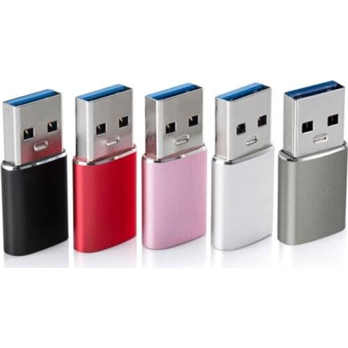 USB 3.0 Type A Male to USB 3.1 Type C Female Connector Converter Adapter Type-c USB Standard Charging Data Transfer