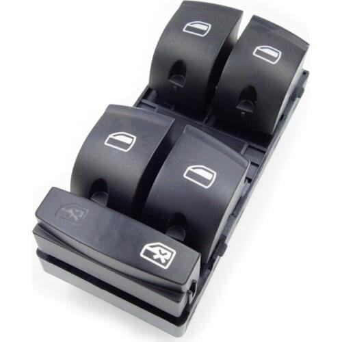 4F0 959 851 4F0959851 4F0 959 851F Electric Power Driver Side Window Switch for Audi A3 A3 Sportback A6 C6 Sedan Q7