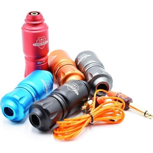 Rocket mini Tattoo Pen With Short Size Powerful Motor for Liner and Shading Rotary Machine Gun