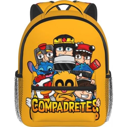 Perrito Mikecrack Backpack for Girls Boys Travel RucksackBackpacks for Teenage school bag Toddlers Bag