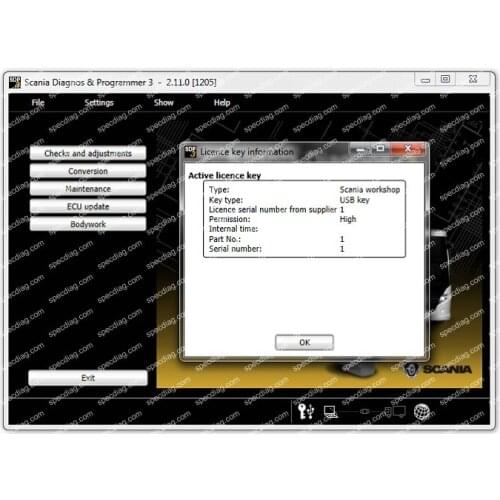 SDP3 2.48+USB Dongle+level Tool (buses, Trucks,Industry & Marine)