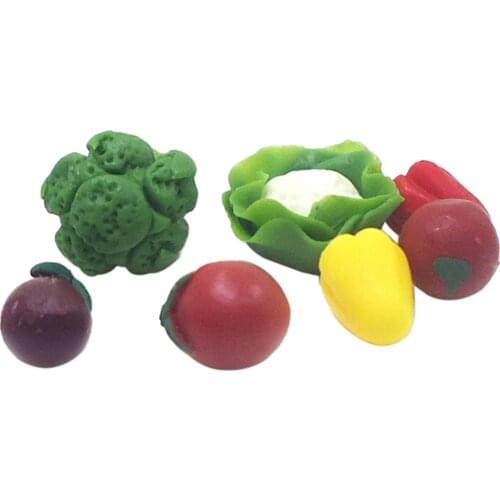 1/12 Scale Dollhouse Miniature Kitchen Vegetable Food Accessory Decoration