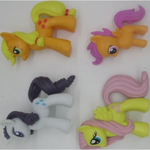1PCS Little Pony MY Fluttershy scootaloo Rarity Applejack Figure