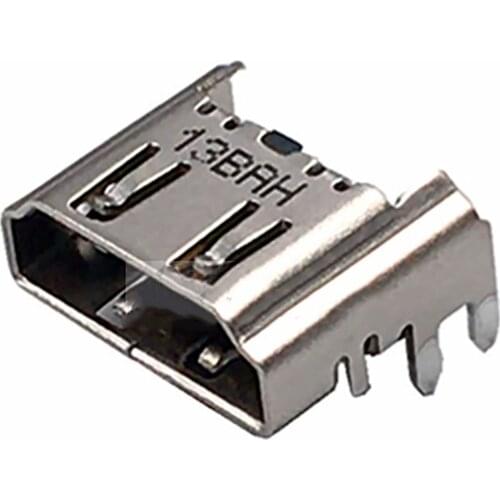 1pcs Replacement Gamepad HDMI-compatible Port Female Socket for PS4 Thick Game Console