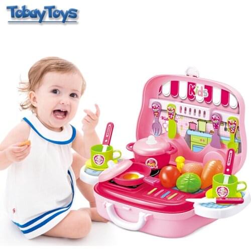2017 New Style Kitchen Toy Baby Early Educational and Learning Multifunctional Car Mode Indoor Pretend Toy For Christmas Gift