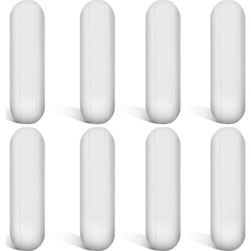 8Pcs 8Mmx30 Mm PTFE Magnetic Stirrer Mixer Stir Bar Stir Rod Magnetic Laboratory Bar Stir Plate Bar Stir Plate Magnet