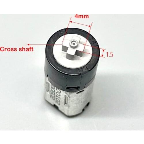 Brand New Miniature Plastic Gear M10 Planetary Gear Motor DC 1.5V-3V 44RPM Cross Shaft Gearbox Low Noise DIY Electronic Lock