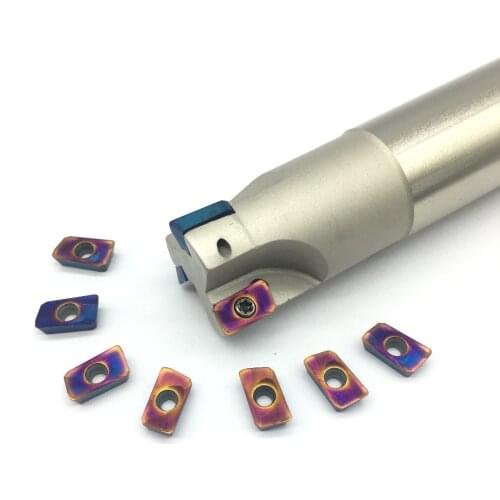 APMT1135 PDER 10PCS+1PCS BAP300R 24MM 25MM 3T Milling holder carbide insert Shoulder milling tools cutter