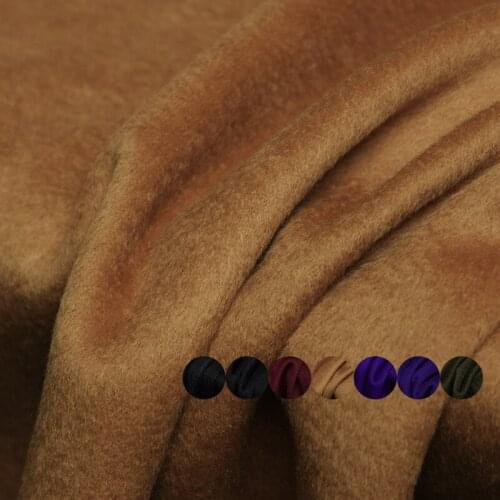 White waxberry Kitted Elastic Rabbit Hair Wool High Gloss Ripple Materials Women Overcoat Sewing DIY Cloth Fabrics Freeshipping