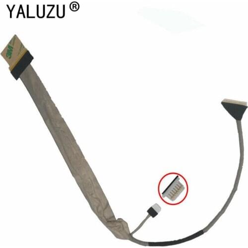 YALUZU Video screen Flex For Toshiba P200 P205 X200 X205 17" laptop LCD LED LVDS Display Ribbon cable DC02000DM00