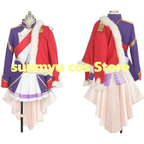 Free Shipping!Girls' Opera Shoujo Kageki Revue Starlight Futaba Isuruzaki Cosplay Costume,Custom Size Halloween Wholesale